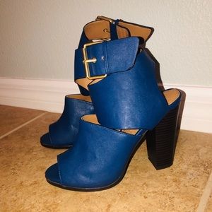 🌹Leila Stone- Open Toe Bootie